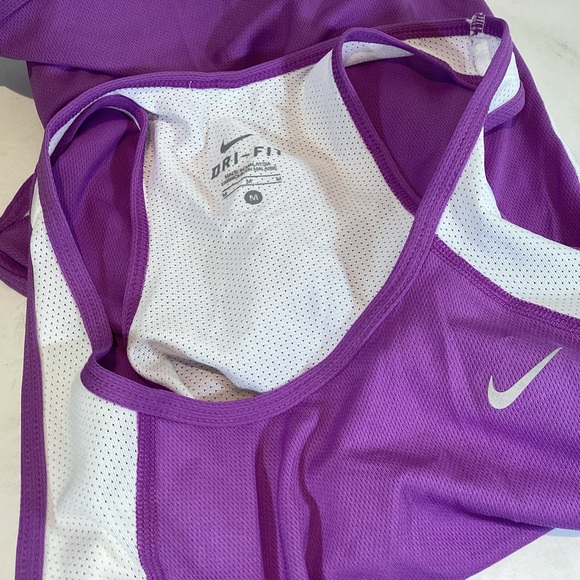 NIKE DRI FIT RACERBACK TANK EUC SZ MED - Picture 6 of 7